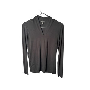 Women's Talbots Long Sleeve Tee XS Black
